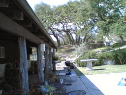 Canyon Lake Ranch B&B Vacation Rental porch area