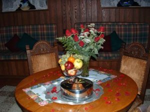 Wedding package with flowers