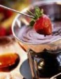 chocolate fondue dessert