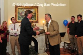Mayor convention rally at Heritage House