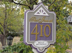 inn at 410 sign