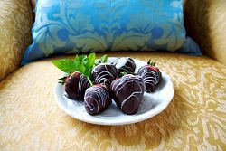 chocolate covered strawberries