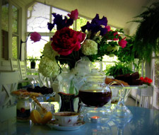 tea at a storybook inn