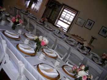 wedding table placement