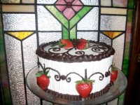 strawberry cake