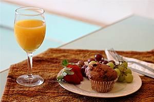 breakfast close up