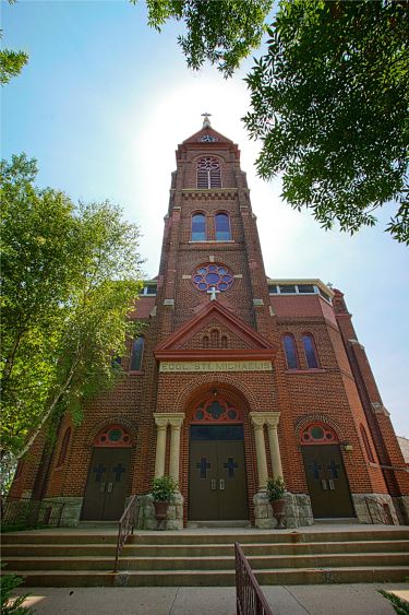 the chapel of the arch angels exterior view