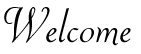 welcome text