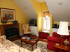 in-room fireplace