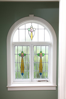 Stained glass window