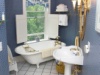 Harmony Hill blue bathroom