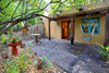 The Adobe's private patio