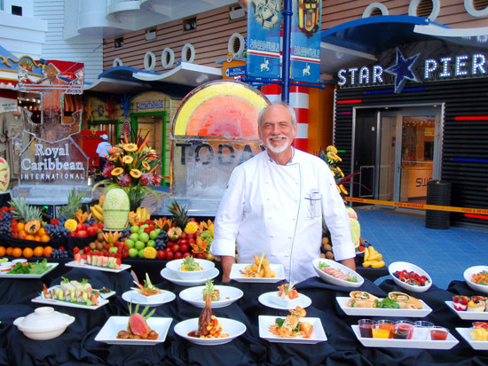 Executive Chef and owner, Gerd Hertel