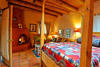 Taos Suite has a queen bed as well as a sofa in front of the gas fireplace to enjoy.