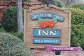 Apple Orchard B&B sign