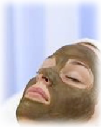 spa mud face mask facial woman