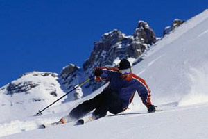 downhill skiing