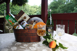 Cheese basket non-alcoholic