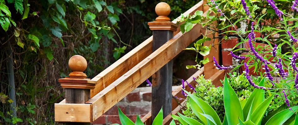 Manzanita Cottages Stairway
