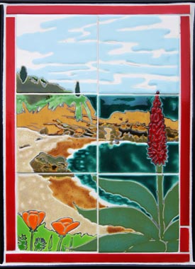 Manzanita Blue Cottage Tile