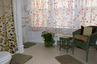 Graciously Green Sitting area