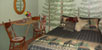 Treehouse Terrace bed at American Country b&b