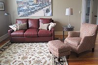 Long Term option Coutyard Apartment at the Bleckley Inn
