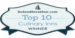 Top Ten Cullinary Inns Winner Badge