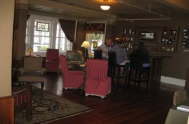the bar at christmas