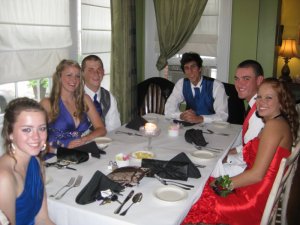 wedding party couples