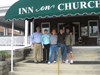 Guests in front of Inn