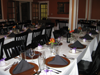 Inn on Church dining room decorated