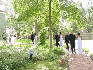 The Wedding Party at Inn of Many Faces Bed and Breakfast