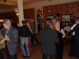 people at a party