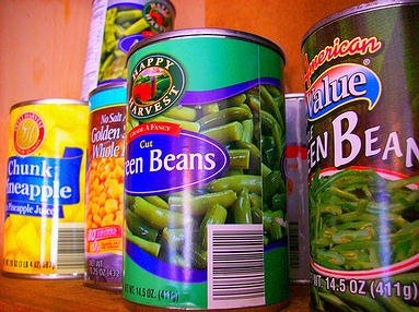 Can food drive at Berry Springs 2013