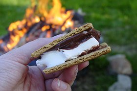 S'mores by the campfire