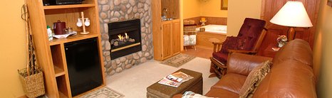 Hideaway Springs Mountian Suite Living Room