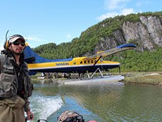 Wolverine Creek Fly out float plane and Guide