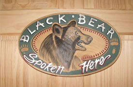 Black Bear Sign