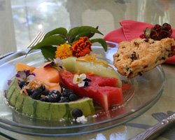 breakfast fruit platter