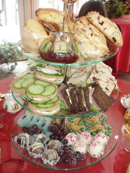 afternoon tea service