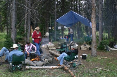 campfire scene 
