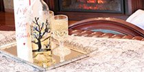 fireplace in the Westby Room