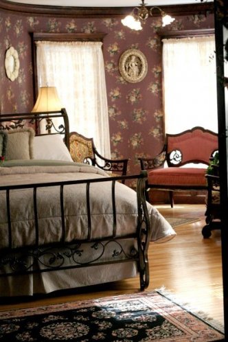 Bed with pillows