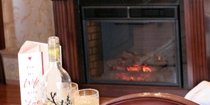 fireplace in the Westby Room