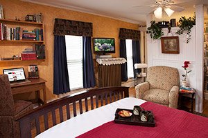 Library Room at The Westby House Inn & Restaurant in Westby, Wisconsin