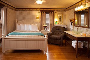 Rose Room at The Westby House Inn & Restaurant in Westby, Wisconsin