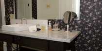 vanity in the Westby Room bathroom