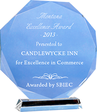 Montana Excellence Award for Candlewycke Inn
