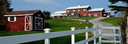 Winter at Hilltop Orchards in Lenox, MA